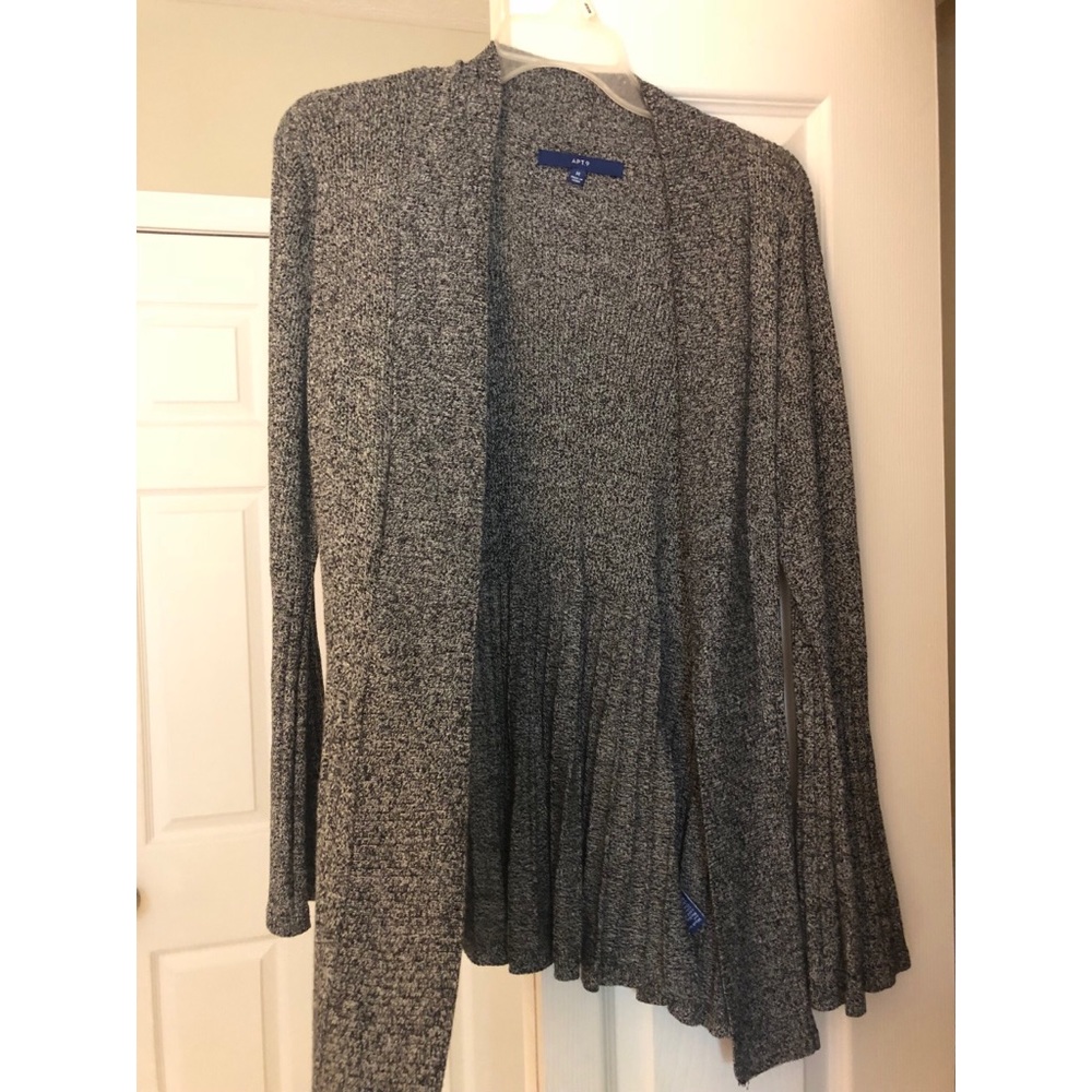 Grey and Black Cardigan